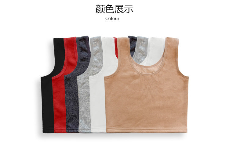 modal tank top  8 plus velvet Slim vest sling new style fashionable sling simple versatile girls' camisole multiple sizes and colors self-designed women's modal tank top plus velvet factory wholesale support customized samples NO.8