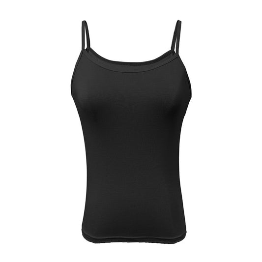 modal tank top 36 wider and wider Versatile slim-fit vest suspenders sexy sling fashion simple girls' camisole multiple sizes and colors self-designed women's modal tank top sling wider and wider factory wholesale support customized samples NO.36