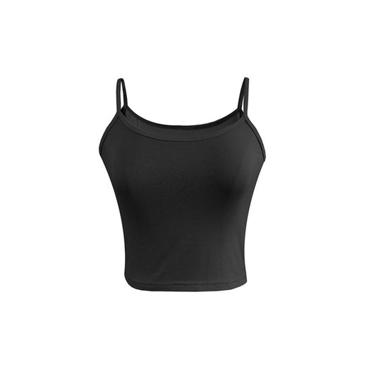 modal tank top 28 Versatile slim-fit vest suspenders sexy sling fashion simple girls' camisole multiple sizes and colors self-designed women's modal tank top sling factory wholesale support customized samples NO.28