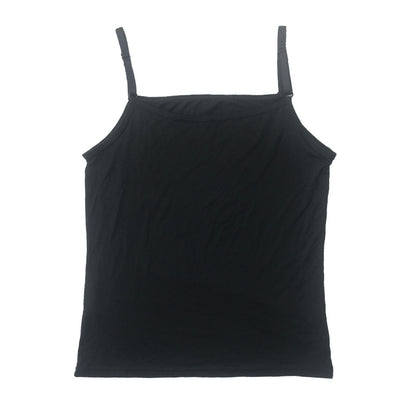 modal tank top 9 Versatile slim-fit vest suspenders sexy sling fashion simple girls' camisole multiple sizes and colors self-designed women's modal tank top sling factory wholesale support customized samples NO.9