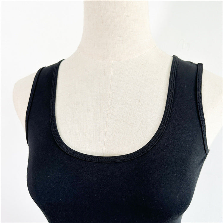 modal tank top 31 Versatile slim-fit vest suspenders sexy sling fashion simple girls' camisole multiple sizes and colors self-designed women's modal tank top sling factory wholesale support customized samples NO.31