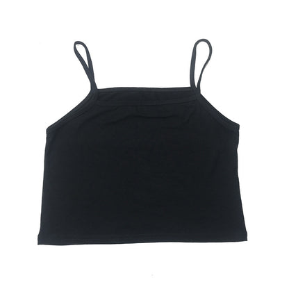 modal tank top 22 Versatile slim-fit vest suspenders sexy sling fashion simple girls' camisole multiple sizes and colors self-designed women's modal tank top sling factory wholesale support customized samples NO.22