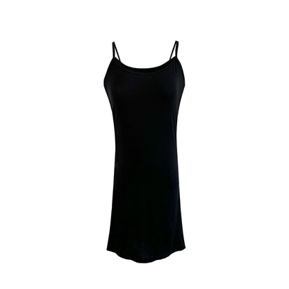 Fashionable simple and versatile self-designed women's modal dress Factory wholesale supports customized samples NO.1