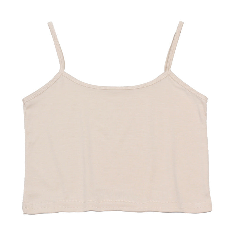 modal tank top 33 wider and wider Versatile slim-fit vest suspenders sexy sling fashion simple girls' camisole multiple sizes and colors self-designed women's modal tank top sling wider and wider factory wholesale support customized samples NO.30