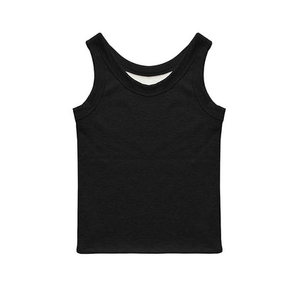 modal tank top  13 plus velvet ribbing tank top Slim vest sling new style fashionable sling simple versatile girls' camisole multiple sizes and colors self-designed women's modal tank top plus velvet factory wholesale support customized samples NO.13