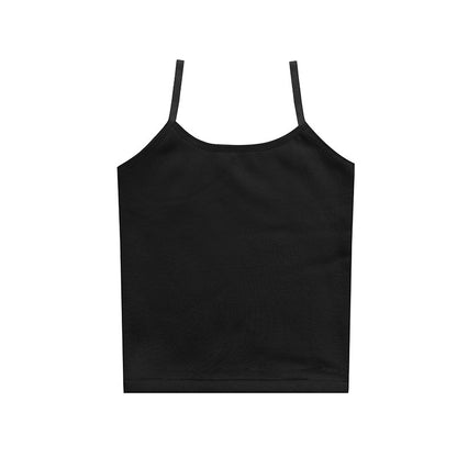 modal tank top  14 plus velvet Slim vest sling new style fashionable sling simple versatile girls' camisole multiple sizes and colors self-designed women's modal tank top plus velvet factory wholesale support customized samples NO.14